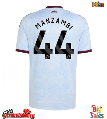 Aston Villa Johan Manzambi #44 Replica Third Stadium Shirt 2026-27 Short Sleeve